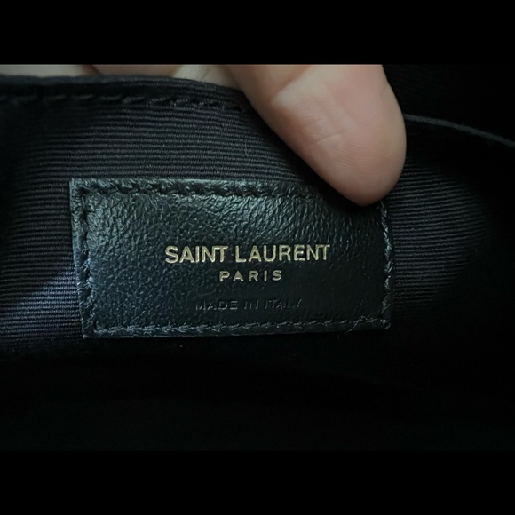 Ysl medium lou camera bag black euc Saint Laurent - Picture 7 of 8
